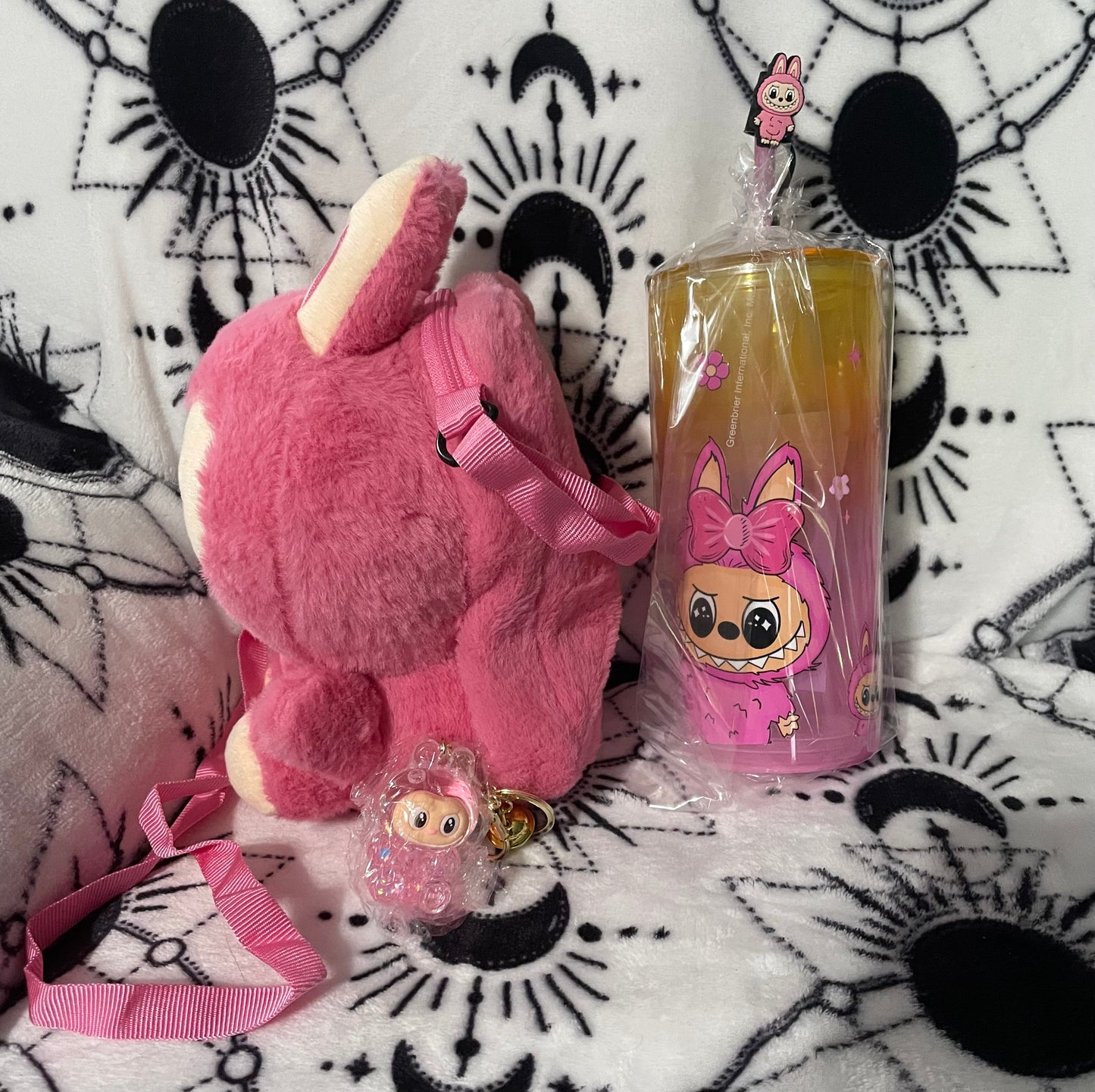 Pink Labubu Crossbody Gift