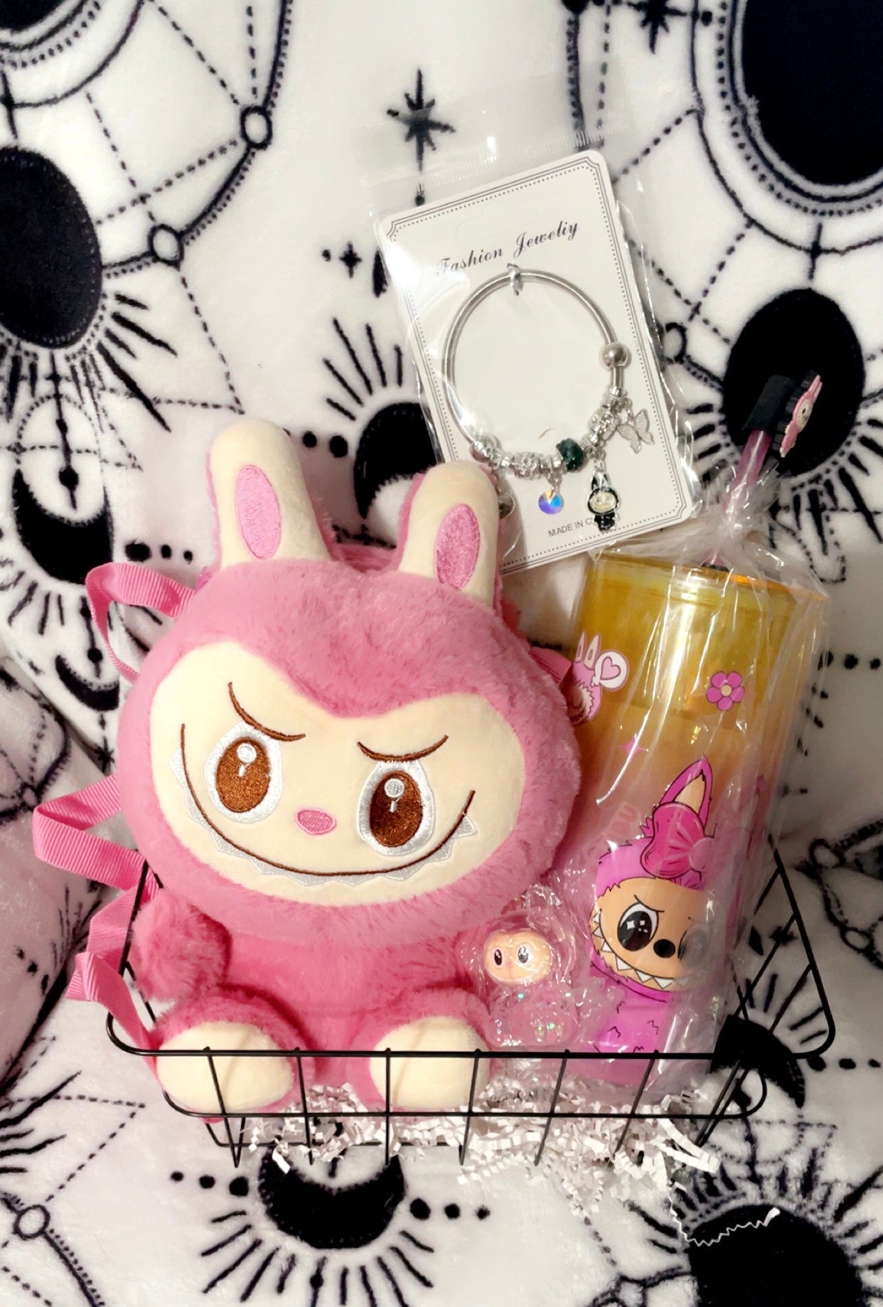 Pink Labubu Crossbody Gift