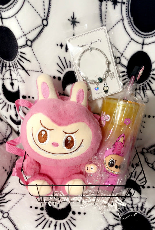 Pink Labubu Crossbody Gift